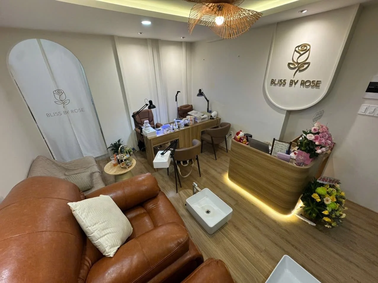 Bliss by Rose Salon Interior at 11 Hoang Ke Viem, Ho Chi Minh City